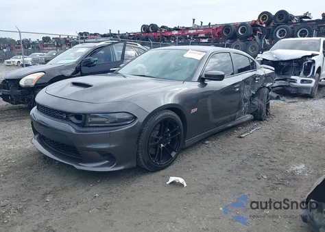 2019 Dodge Charger Scat Pack Rwd из США, поврежденный, VIN 2C3CDXGJ3KH701465